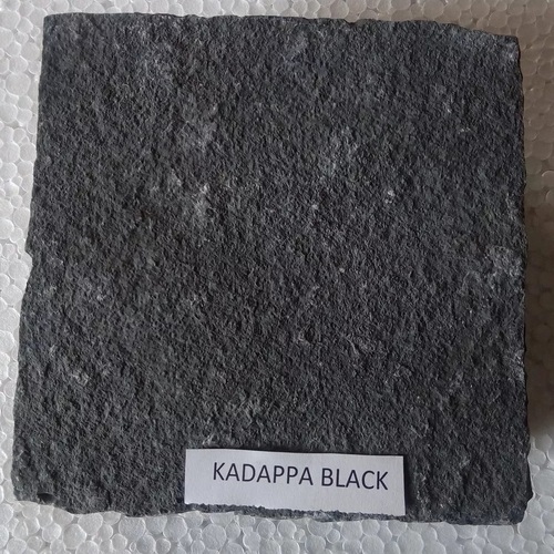 Kadappa Black Limestone Cobble Application: Construction