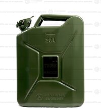 Fuel Steel Jerry Can 20 Liter - Dimension (l*w*h): 40*20*50  Centimeter (cm)