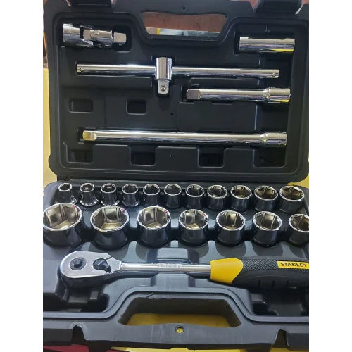 Silver 24 Pc Hexagonal Socket Set