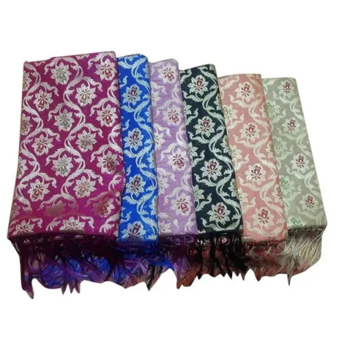 Banarasi Silk Dupatta - Silk Material, Multicolor, All Season Wear | Stylish and Classy for Any Occasion, Multiple Designs and Patterns
