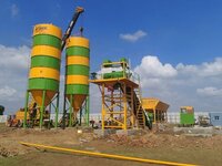 Mild Steel Cement Silo - Finish: Polished