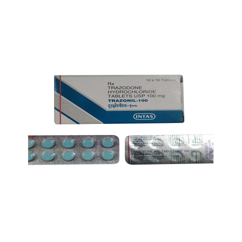 100mg Trazodone Hydrochloride Tablets USP