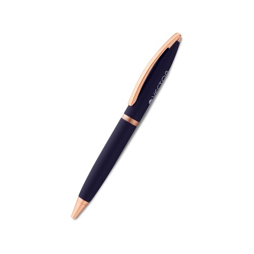 Metal Ball Pen MP 36 Blue Rosegold