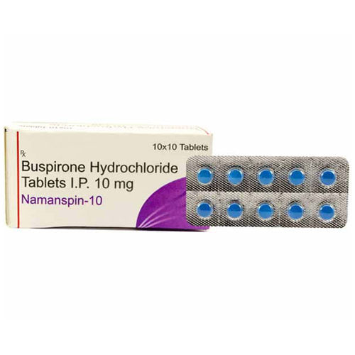 10mg Buspirone Hydrochloride Tablets Ip General Medicines