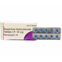 10mg Buspirone Hydrochloride Tablets IP