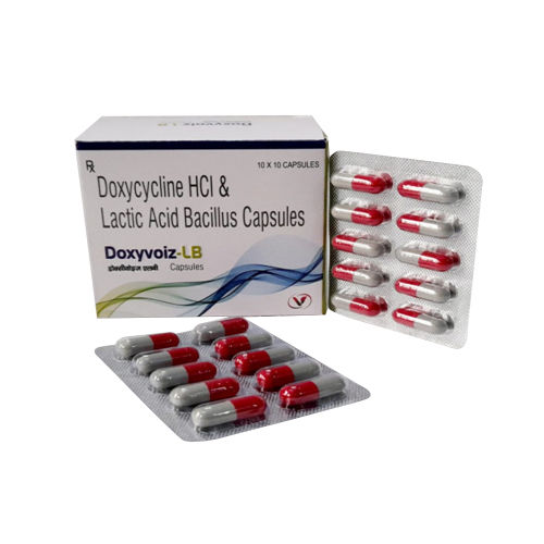 Doxycycline HCI And lactic Acd Bacillus Capsules