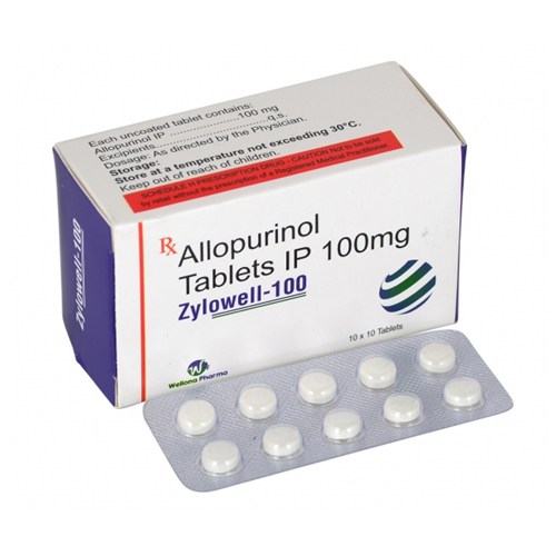 100mg Allopuriol Tablets IP