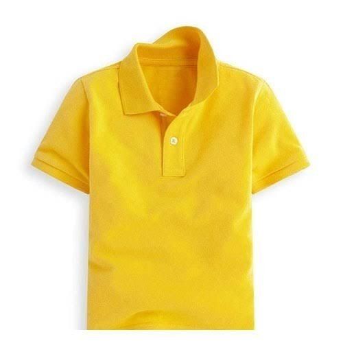 Uspa Dark Yellow Boys T Shirts Age Group: 5 - 12 Years