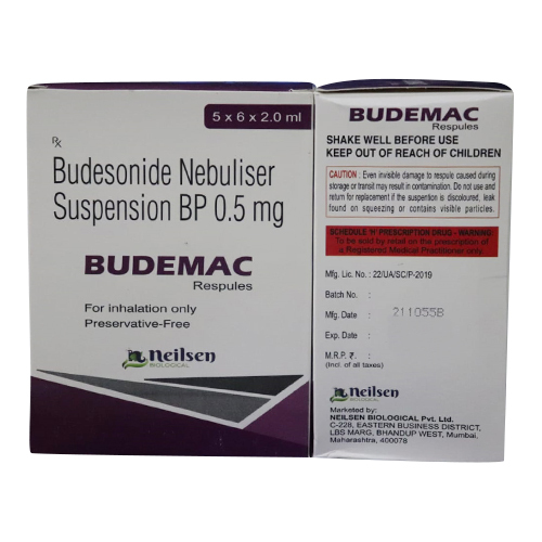 Budesonide Nebuliser Suspension BP 0.5 mg