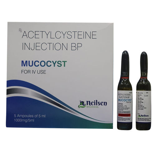 Acetylcysteine Injection BP 1000 mg