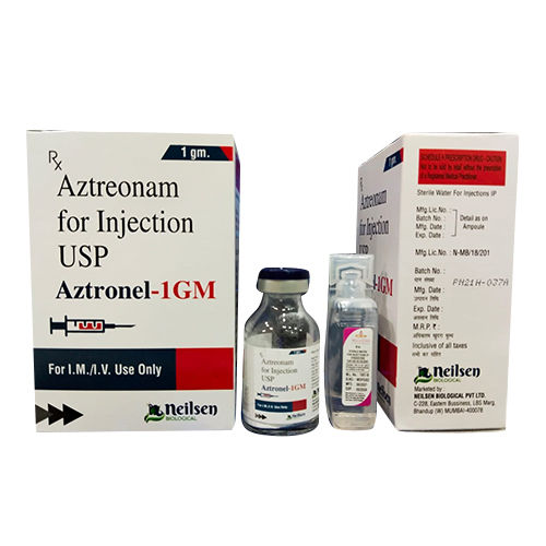 Aztreonam Injection 1gm General Medicines