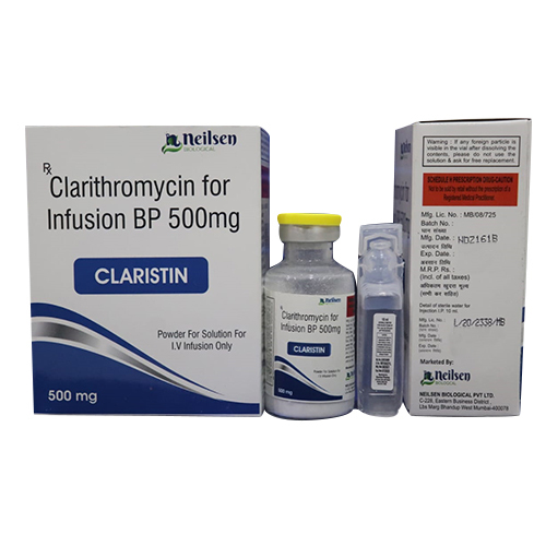 Clarithromycin Infusion BP 500mg