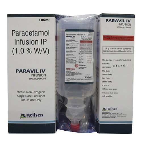 Paracetamol Infusion Ip General Medicines