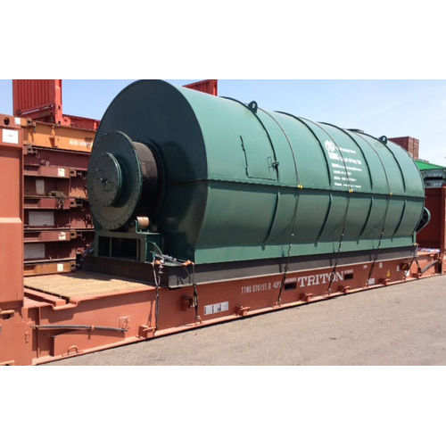 Automatic 10 Tpd Waste Tyre Pyrolysis Plant