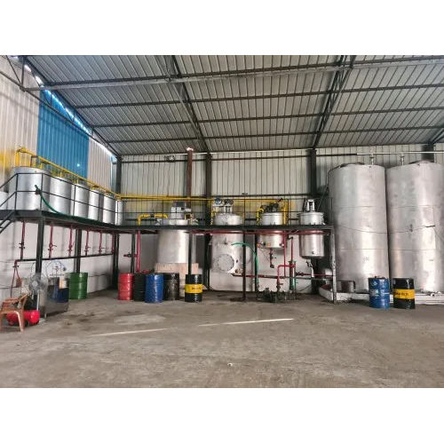 Lubricating Blending Refining Plant