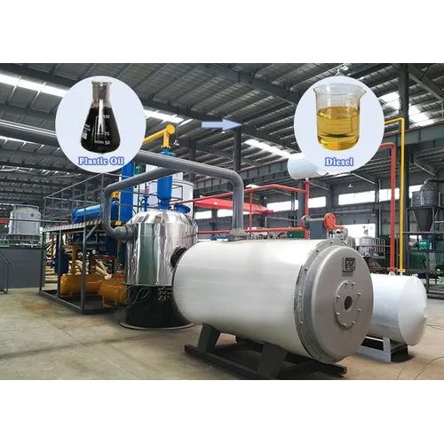 Tyre And Plastic Oil Distillation Plant