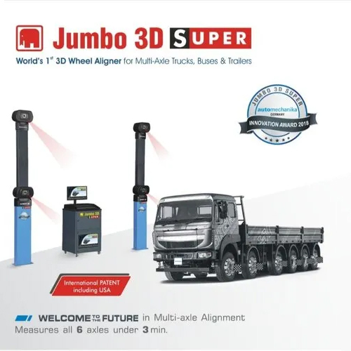 Truck Wheel Alignment Machine - Two Post Lift Design , 1-2 Years Warranty for Optimal Tire Performance and Handling