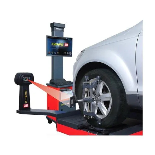 Mild Steel Wheel Alignment Machine - Two Post Lift Design | 1-2 Years Warranty, Precision Wheel Alignment Solution