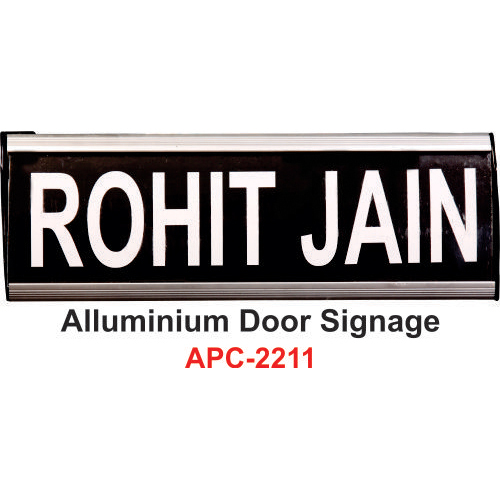 Alluminium Door Signage