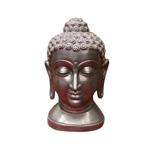 Easy To Clean Marble Buddha Head Statue