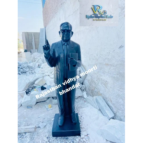 Black Bhim Rao Ambedkar Marble Sculpture