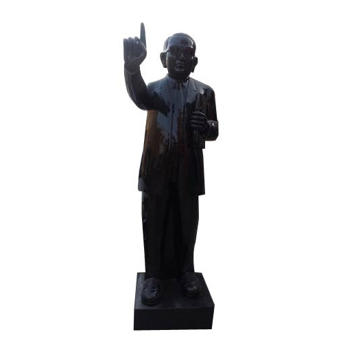 Black Marble Bhim Rao Ambedkar Sculpture Size: Different Size