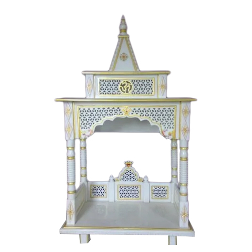 White Handicraft Marble Temple