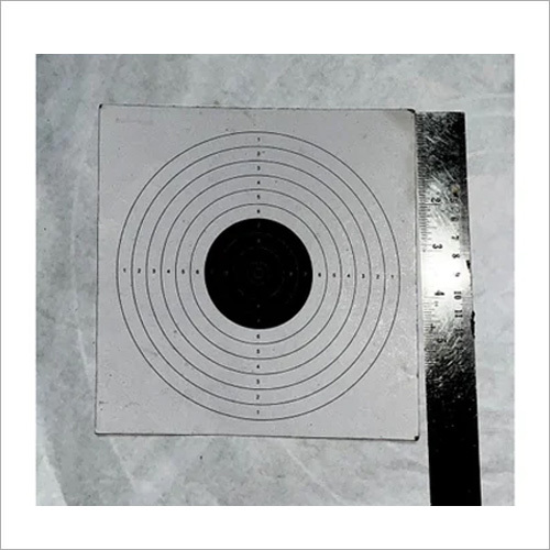 Square Shaped Target Paper - White Paper, 100 Pack , Ideal for Shooting Sports Enthusiasts