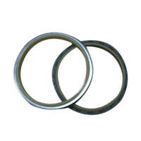 Rubber Dust Seal - Ptfe And Synthetic Rubber, Round Shape, Grey Color | Industrial And Automotive Applications, Longevity And Reliable Performance