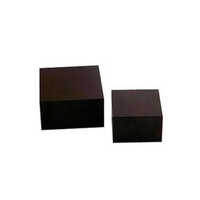 Square Anti Vibration Pad - Rubber Material, 30-80 Shore Hardness, Black Color | High Quality for Industrial Usage