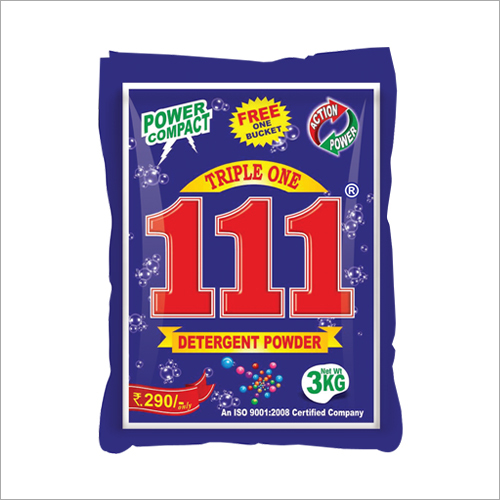 Blue 3 Kg 111 Detergent Powder