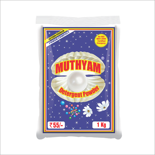 Blue 1 Kg Muthyam Detergent Powder