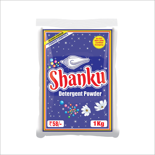 Blue 1 Kg Shanku Detergent Powder