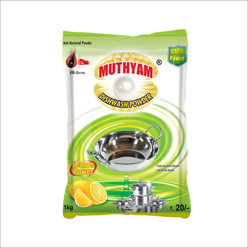 Yellow 1 Kg Muthyam Dish Wash Powders