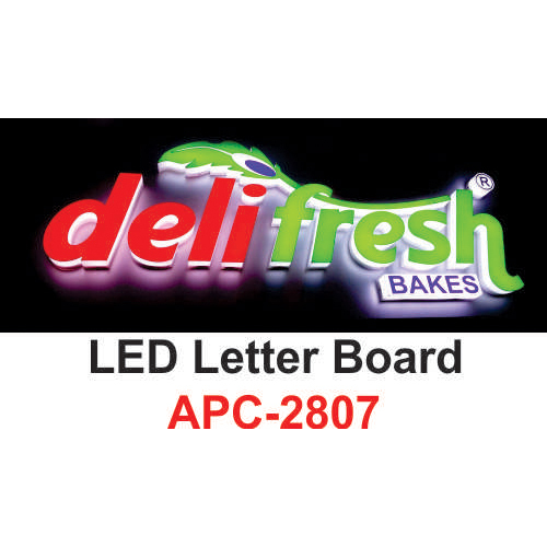 LED Letter Board On Acp