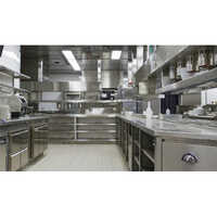 Hotel Kitchen Equipment Set Up Application: Industrial And Outdoor