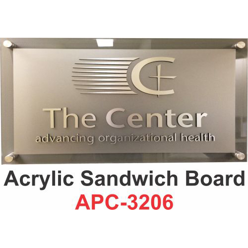 Acrylic Sandwich Board