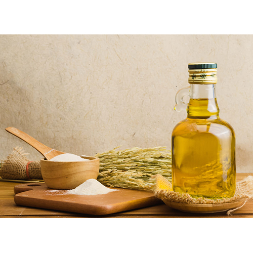 Refined Rice Bran Oil - Fractionated Vegetable Oil for Cooking, High Smoke Point, Vitamin E & K Rich, Ideal for Indian Cuisines