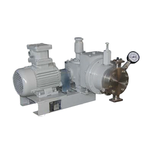 Double Diaphragm Pump With Rupture Indication
