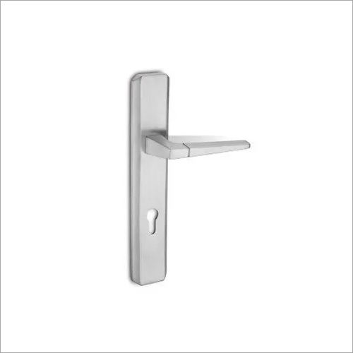 Stainless Steel Silver Curvo Mortise Handle Lock