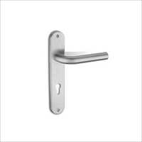 Silver Stainless Steel Mortise Handle Lock
