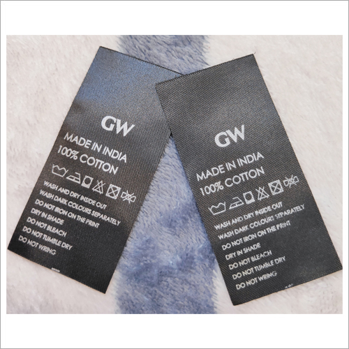 Satin Printed Labels