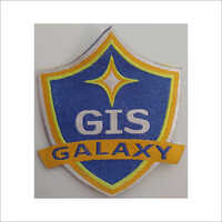 Embroidery School Labels - Cloth Material, Multicolor Design | Custom Shapes, Water Activated Adhesive