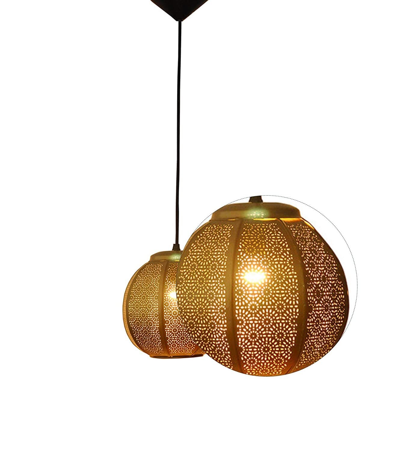 Gold Metal Ceiling Lamp