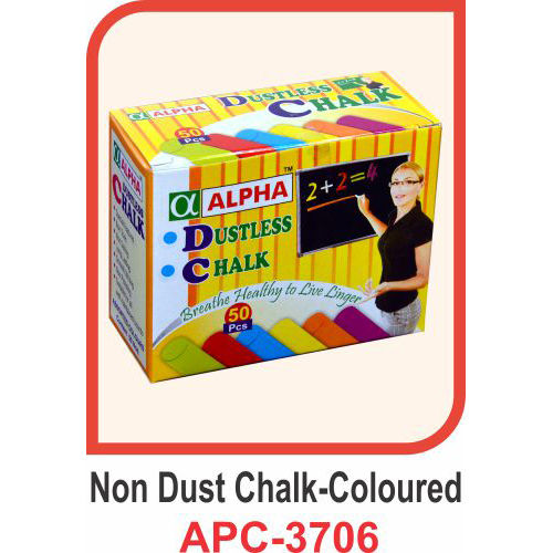 Non Dust Chalk- Coloured