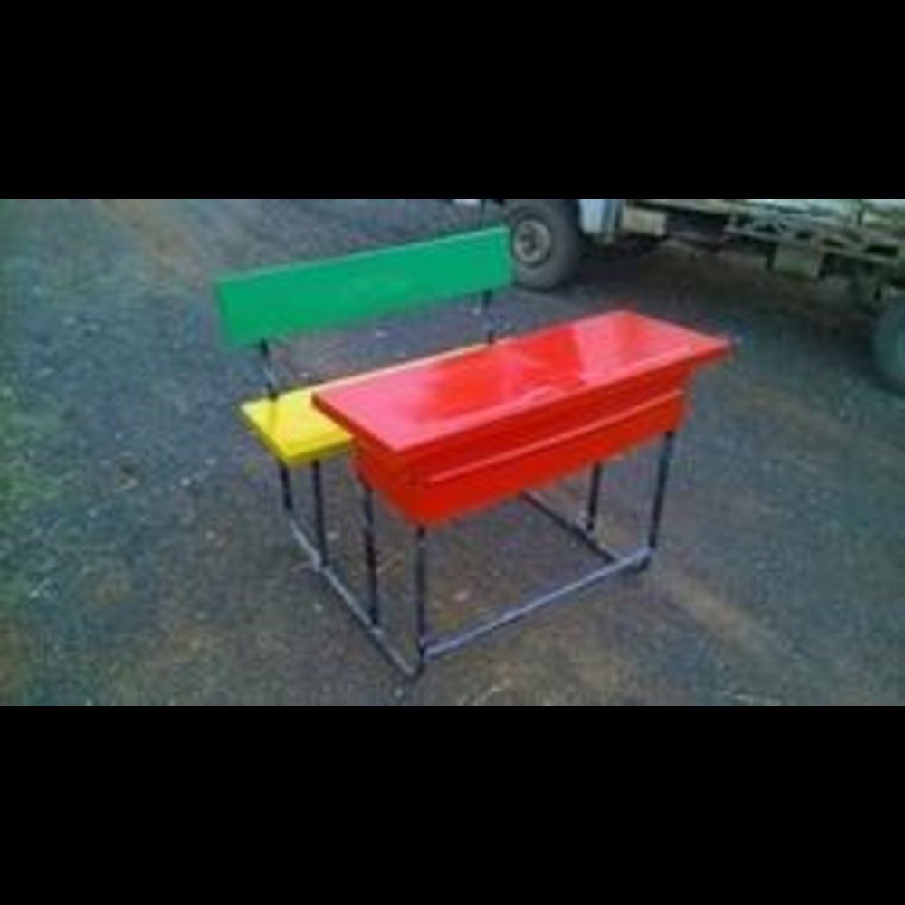 Simple School Desk Bench