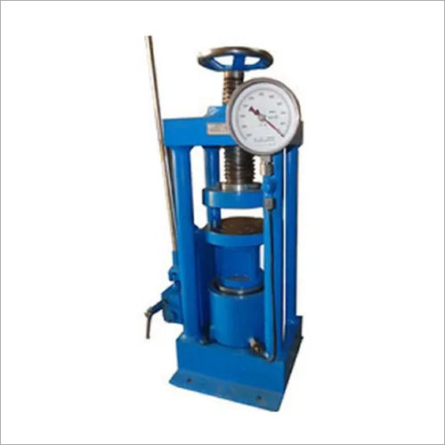 Blue Manual Compression Testing Machine At Best Price In Pune | Blow N ...