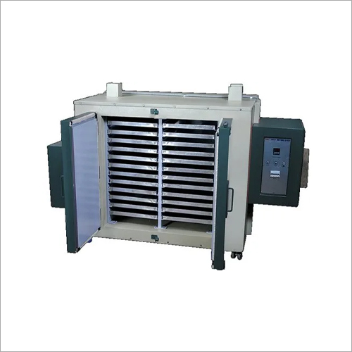 Drying Tray Oven - Mild Steel, 430 mm x 840 mm x 650 mm | 3.0KW Heater Load, Industrial Use, 8 Trays Capacity, 10-1500kg Drying Range