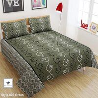 Cotton Printed Bed sheets