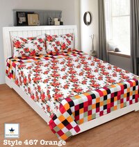 Cotton Printed Bed sheets
